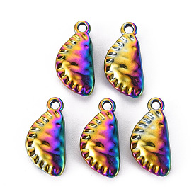 Alloy Pendants, Cadmium Free & Nickel Free & Lead Free, Dumplings Shape