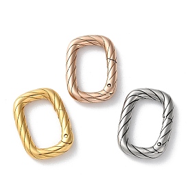 316 пружинные кольца из нержавеющей стали, текстурированный прямоугольник