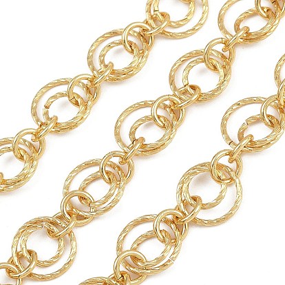 Латунные текстурированные кольцевые цепи, с катушкой, несварные, без свинца и без кадмия, долговечный, без свинца, без никеля и без кадмия