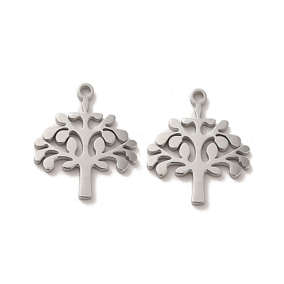 Ионное покрытие (ip) 304 подвески из нержавеющей стали, древо жизни прелести