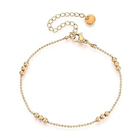 304 круглые браслеты из нержавеющей стали, круглые