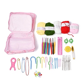 Наборы швейных инструментов, включая алюминиевый штифт, крючок для вязания, поворотный штифт, резать ножницами