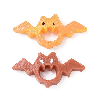 Halloween Opaque Resin Cabochons, Bat