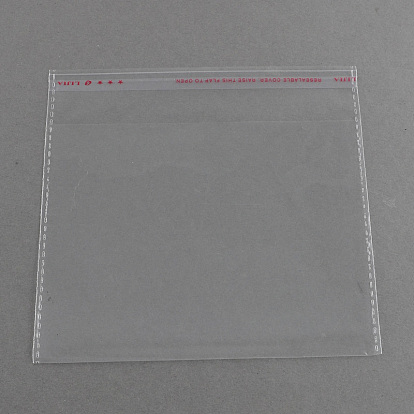 OPP Cellophane Bags, Rectangle, 20x20cm