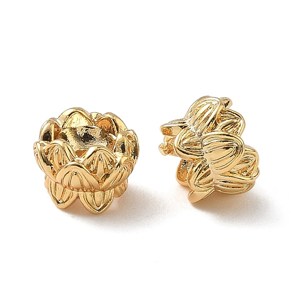 Латунные бусины, без никеля , цветок