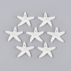 Абс пластмассовые жемчужные подвески, морская звезда
