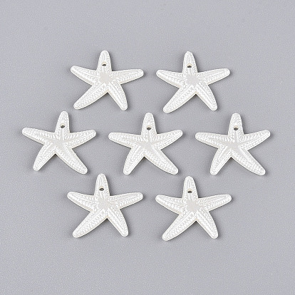Абс пластмассовые жемчужные подвески, морская звезда