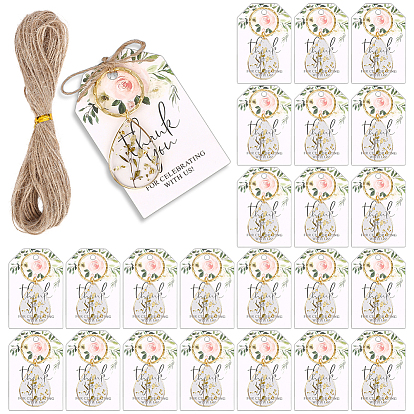 Брелки из латунной смолы, с железным кольцом, бумажной карточкой и джутовым шнуром, слеза