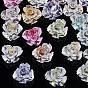 Transparent Resin Cabochons, with Dried Flower, Flower