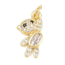 Латунные микро проложить кубического циркония подвески, нести прелести, без кадмия и без свинца