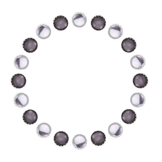 Nbeads diy настройки кабошона изготовление, с латунными находками и стеклянными кабошонами, плоско-круглые, прозрачные