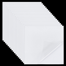 35 Листы квадратной ТПУ ленты для ремонта палаток, прозрачные заплатки для ремонта проколов лента