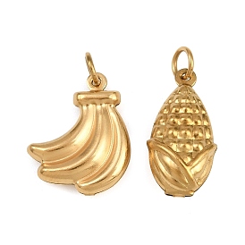 304 подвески из нержавеющей стали, ионное покрытие (ip), реальный 18 k позолоченный, с целью перехода в кольце