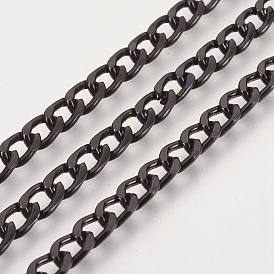 Aluminium ketten verdreht panzerketten, ungeschweißte, 7x4x1.5 mm