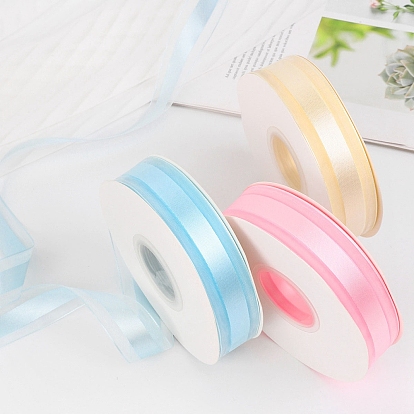 Polyester Organza Ribbons, Garment Accessories, Gift Wrapping Ribbon