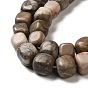 Natural Mixed Stone Beads Strands, Cube
