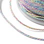 12 Rolls Polyester Sewing Thread, 9-Ply Polyester Cord for Jewelry Making