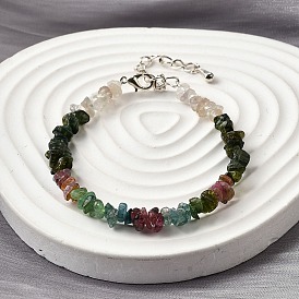 Браслеты из натурального турмалина с бусинами для женщин