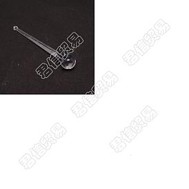 50pcs grands pendentifs acryliques transparents, larme