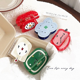 Заколки для волос с когтями из ацетата целлюлозы (смола), аксессуары для волос для женщин и девочек