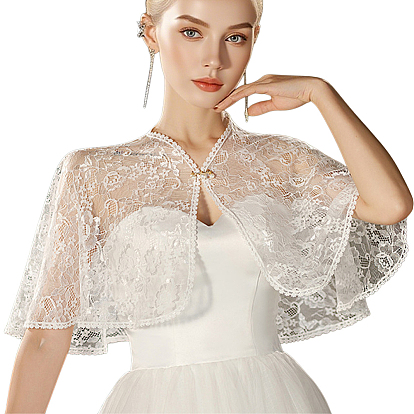 Съемные полиэстеровые кружевные накидки для женщин