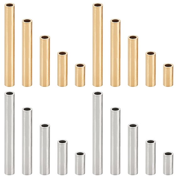 60шт 5 стиль 304 бусины из нержавеющей стали