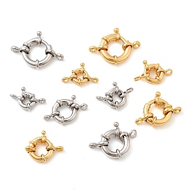 Латунная застежка пружинного кольца, без никеля 