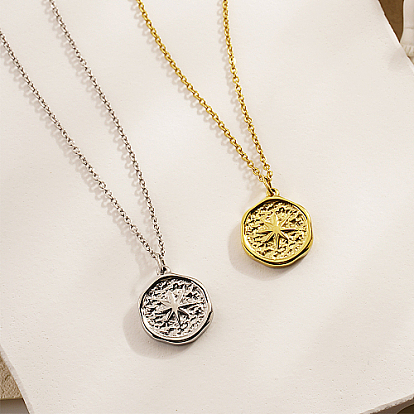 Звезда 304 ожерелье из нержавеющей стали с цепочками