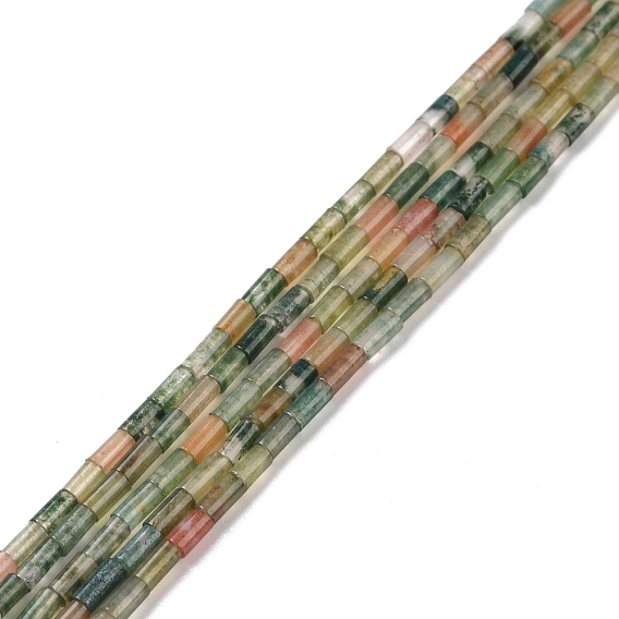 Natural Indian Agate Beads Strands, Column