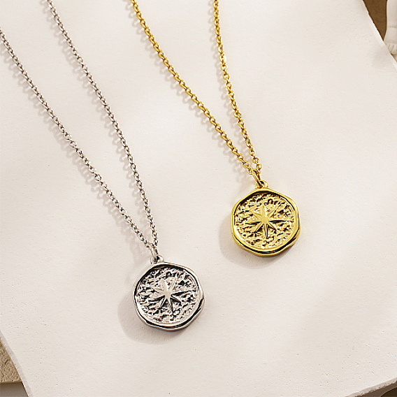 Звезда 304 ожерелье из нержавеющей стали с цепочками