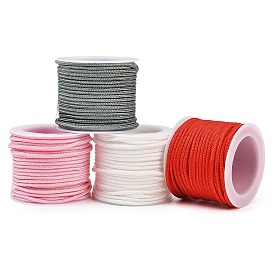 Cordon de nouage chinois en nylon, ronde