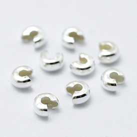 925 sterling couvre des caches noeuds d'argent noeud