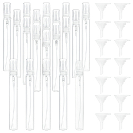 20Флакон духов из стекла OCS, многоразового использования, В комплекте: 200шт. пластиковых крышек из полипропилена и воронка для ПЭТ.