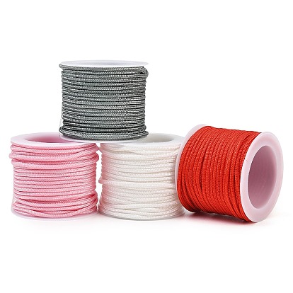 Cordon de nouage chinois en nylon, ronde