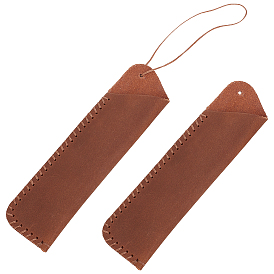 Пенал из коровьей кожи, сумка для ручек и учебных принадлежностей