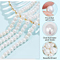 Brins de perles de perles de keshi naturelles nbeads, perle de culture d'eau douce, ovale