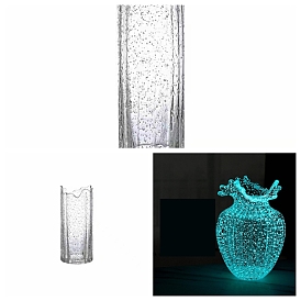 Светящиеся украшения из стеклянной вазы, светится в темноте для украшения гостиной спальни
