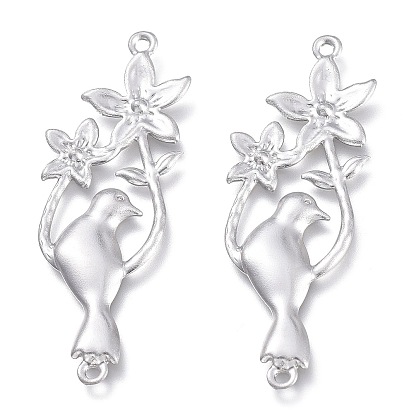 201 соединительные звенья нержавеющие, птица с цветком