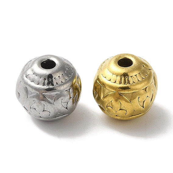 304 из нержавеющей стали бусы, круглые