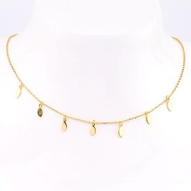 925 Silver Sweet and Stylish Shimmering Collarbone Necklace - Trendy Fashion Accessory