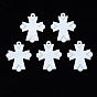 Natural Freshwater Shell Pendants, Cross