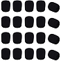 20Pcs Sponge Microphone Cover, Oval