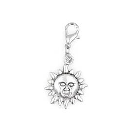 Pendentifs en alliage, avec fermoir pince de homard, soleil