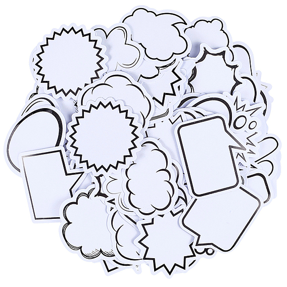 180 шт. самоклеящиеся бумажные наклейки, для поделки записки