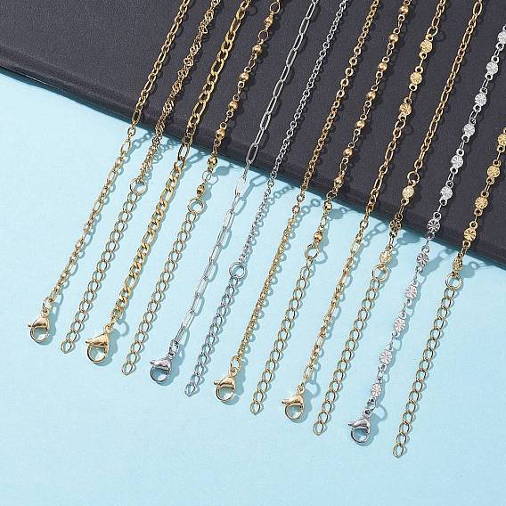 304 женские ожерелья-цепочки из нержавеющей стали