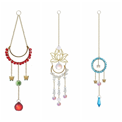 Стеклянные ловцы солнца, подвесные подвесные украшения