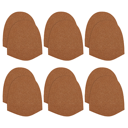6 пары войлочных противоскользящих накладок для обуви для боулинга, арка