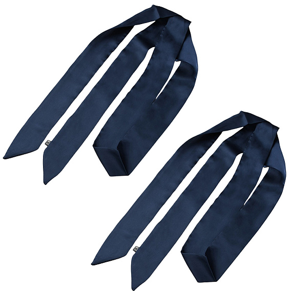 Длинный полиэстеровый шелковый шарф для женщин и девочек