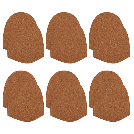 6 пары войлочных противоскользящих накладок для обуви для боулинга, арка