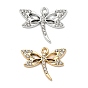 Подвески из сплава кристаллов, со стразами, стрекоза прелести